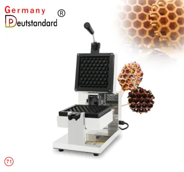 Thick honeycomb rotary waffle maker