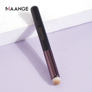 Custom Logo Private Label Makeup Brush - Wood Handle Nylon Lip Brush