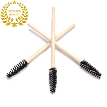 Vegan Bambu Punho Descartável Eyelash Wands Brush