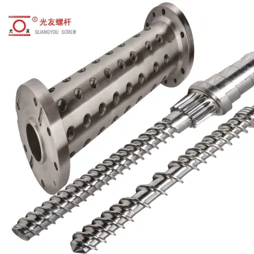 Mataas na kalidad ng tornilyo at bariles para sa goma machine