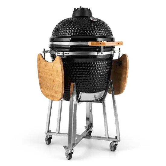 Auplex Green Barbecue big XL 21 inch pro Kamado Egg Charcoal Outdoor Kitchen BBQ Grill