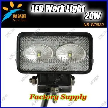 Powerful 20W LED Work Light For Boat/LED Spotlight For Truck,Ambulance