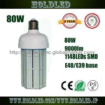 80w led corn bulb light E40