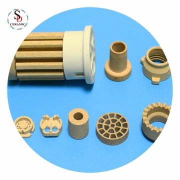 High Temperature Resistant Custom Industrial Ceramic Holder - Cordierite, Steatite, Alumina