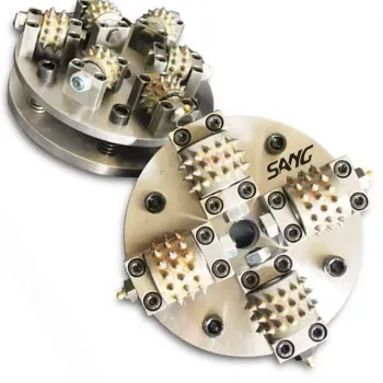 High-Performance Diamond Rotary Bush Hammer Tools for Grinding Floor Stone and Concrete (125/150mm)