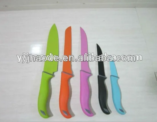 5 pcs non-stick knife