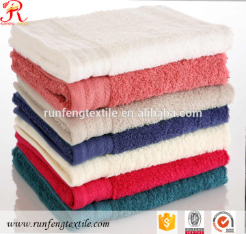 2016 china supplier top quality 100% cotton towels for five star hotel