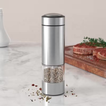 Hot Sale Automatic Stainless Steel Salt & Pepper Electric Grinder Mill