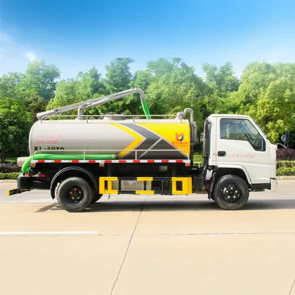 JAC 5cbm 4x2 septic suction truck