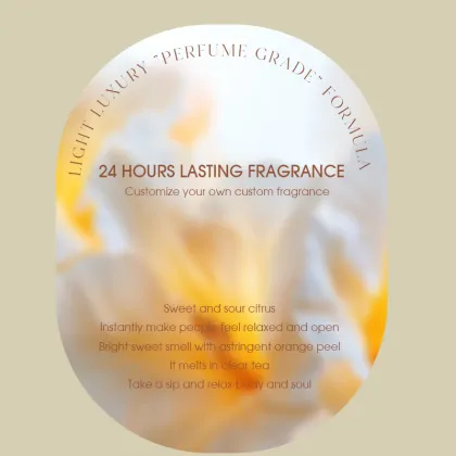 Angel Grass Orange VC Fragrance Shower Gel