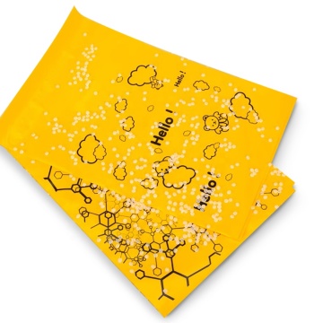 Custom polyethylene delivery bag