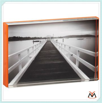 acrylic photo frame with magnet,yuemei acrylic photo frame,stand acrylic picture frame