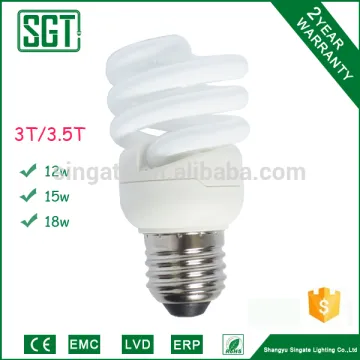 12w 15w 18w CFL CFL bulb energy saving light