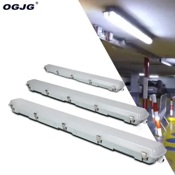 IP65 Waterproof Tri-Proof Batten Light - 20W/40W/60W LED Linear Lighting (4 Feet/5 Feet)