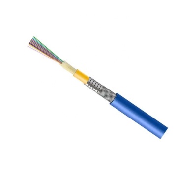 Tight Buffer Indoor Distribution CCTV Optical Cable GJFJH 12 Core