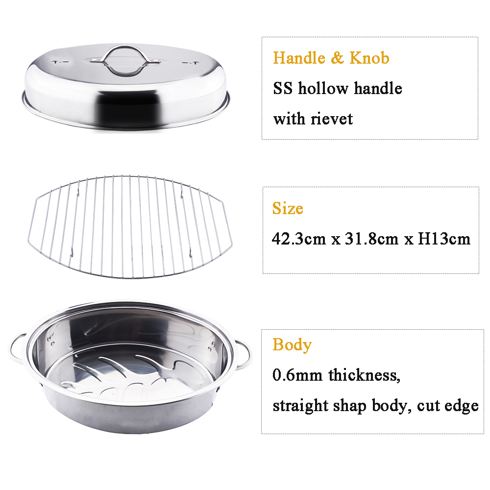 roaster with cooling rack