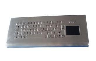 IP65 dynamic Industrial Keyboard With Touchpad , 67 key key