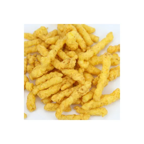 Fried Kurkure Nik Naks Extruder Cheetos Processing Machine with Fryer Flavoring System