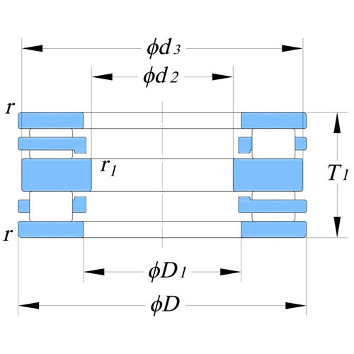 双向推力圆柱滚子轴承