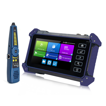 9652C 4K Purple IPC CCTV Tester Full HD Touch Screen Monitor