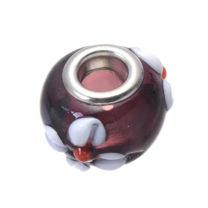 wholesale murano fashion flower bead egyptian bracelet
