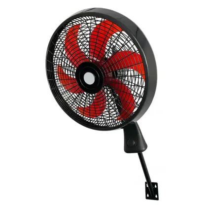 Electric Pedestal Fan - Powerful Household Standing Plastic Air Cooling Fan
