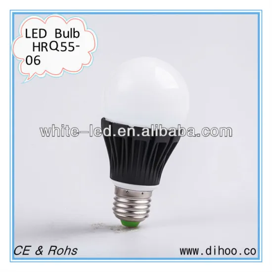 6W 480LM RA>75 LED BULB with CE and Rohs
