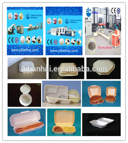 polystyrene foam container equipment with high quality