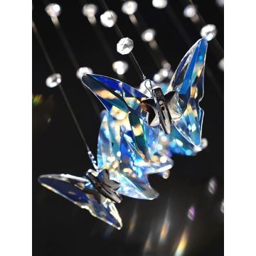 modern indoor decoration lobby Butterfly Chandelier