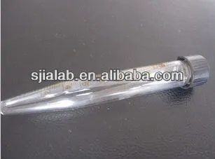15ml glass centrifuge tube screw with scale