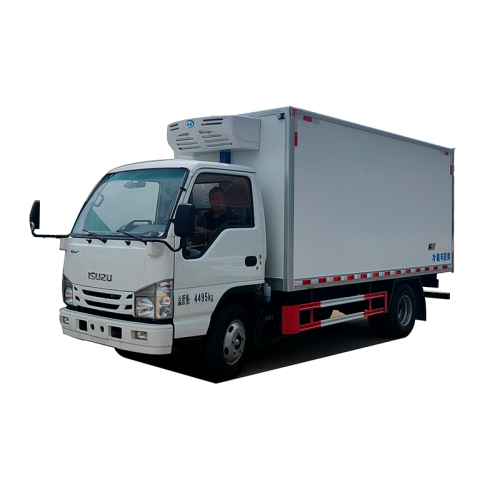 2t Camión de congelador de transporte de comida fría