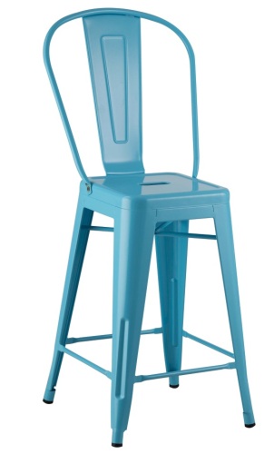 Tolix Bar Cafe Kitchen Cafe High Back Chair