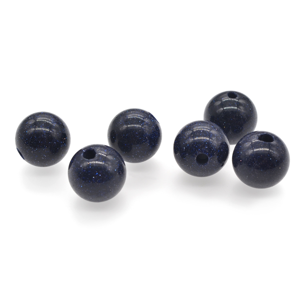 16 mm Blue Sandstone Chakra Balls Meditation Home Decoration