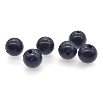 16MM Blue Sandstone Chakra Balls Meditation Home Decoration