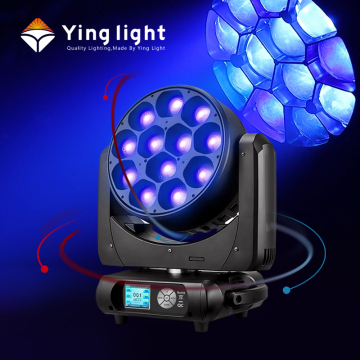 4-in-1 RGBW Zoom LED Wash Light for DJ Night Clubs and Bars