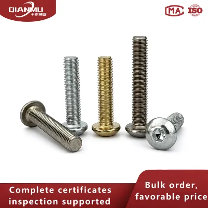 High Quality Plated Pan Head Hex Socket Screw