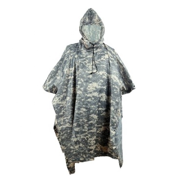 Customizable Logo Polyester Coated PU Raincoat: Unisex, Multifunctional Poncho with Enhanced Water repellency