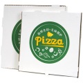 food box corrugated paper brown pizza box