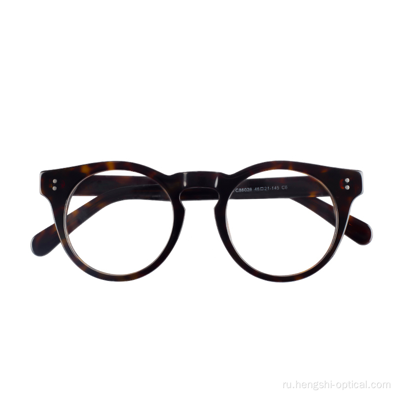 Глазные очки ацетатные очки оптические рамы