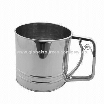 Flour Sifter, Made of Stainless Steel