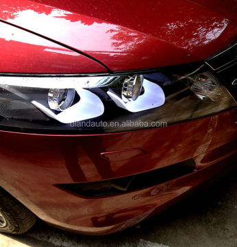 DLAND 2011-2013 CROSSTOUR ANGEL EYE LED HEADLIGHT WITH LED HALO AND BI-XENON PROJECTOR