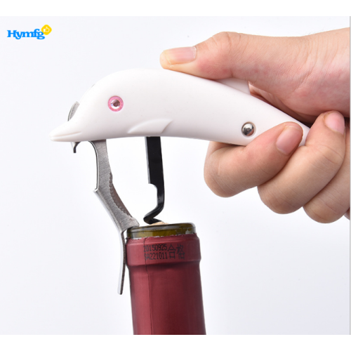 Unique Dolphin Design Creative Wine Bottle Opener