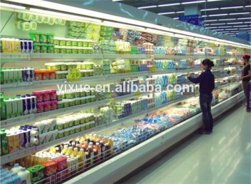 imported compressor Supermarket multi-deck open chiller