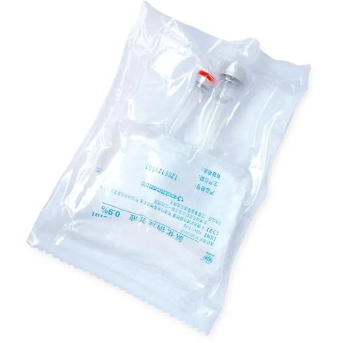 حقن كلوريد الصوديوم 0.9%