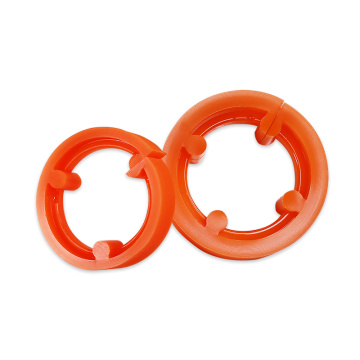 Polyurethane Lead Edge Feeding Wheel untuk pencetak kadbod