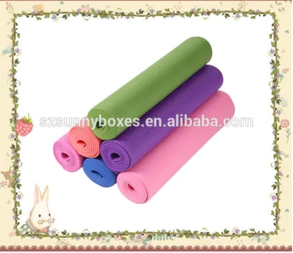 customized pvc yoga mat fitness and body budybuilding yoga mat
