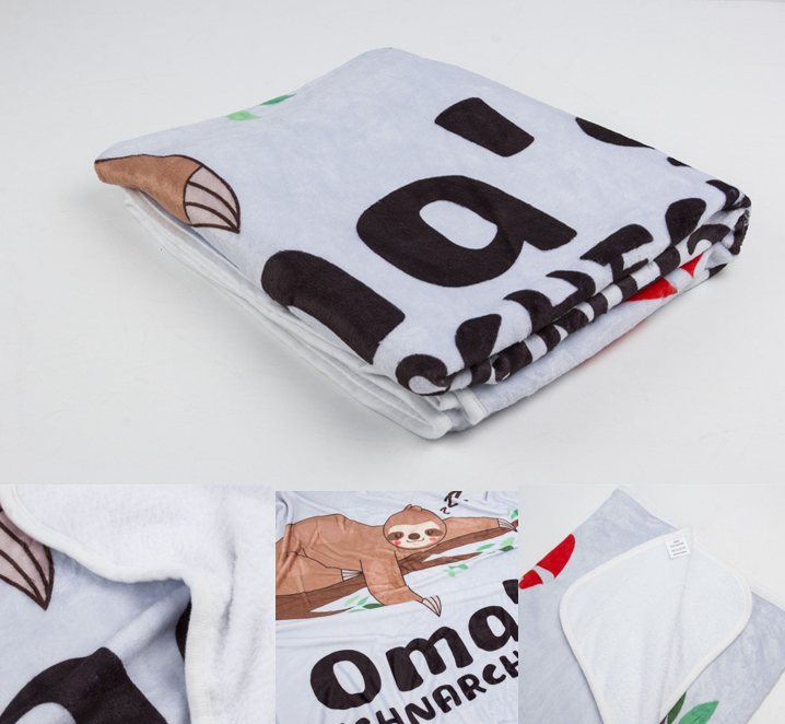 Chăn nỉ mẹ in kỹ thuật số