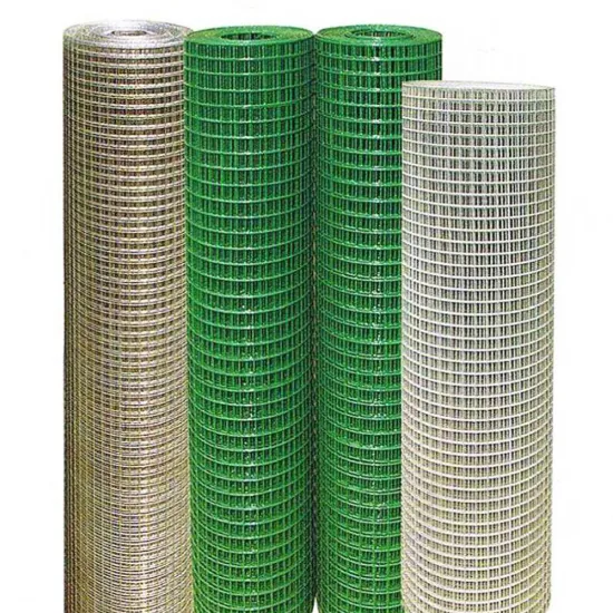 PVC Coated Welded Wire Mesh Fence
