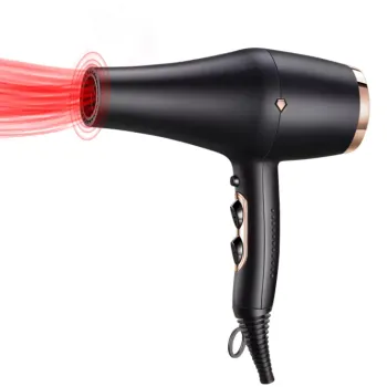Professional Fast-Drying Infrared Ion Hair Dryer: Made in China - 2200W AC Motor Big Smart Salon Tool