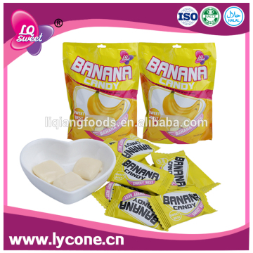 Chewy Banana Flavored Candy Confectionery